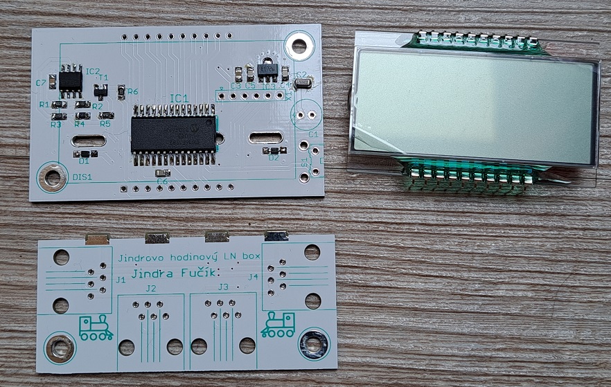 LCD LN box solder