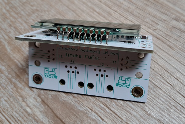 LCD LN box solder