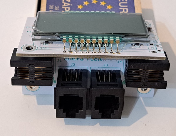 LCD LN box solder